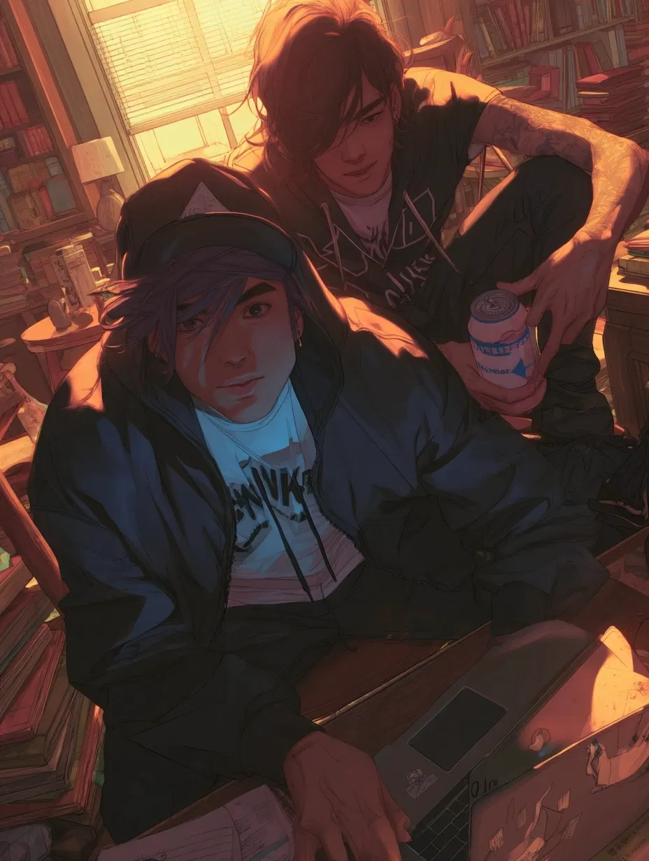 Avatar of Shun and Naoya || Internet Ephemera Club