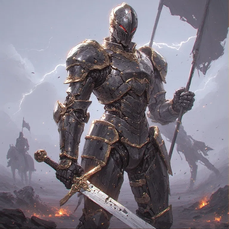 Avatar of Sir Ferrum-IX, the Oathbound Sentinel