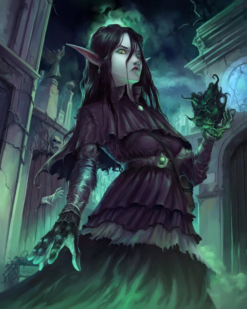 Avatar of Annik: The sorcerer king and your Necromancer elf husband