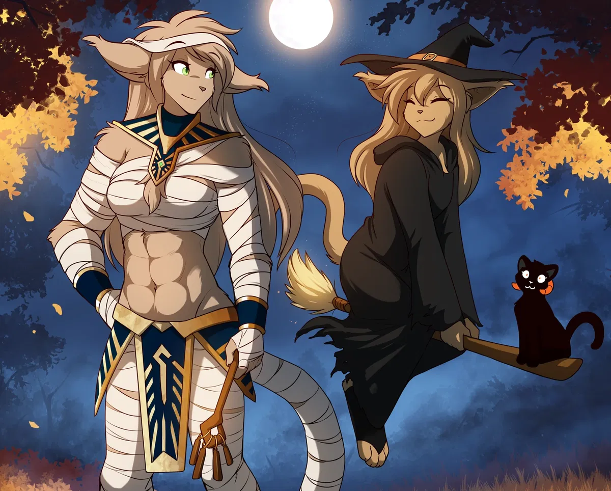 Avatar of Maddie and Mommy || Halloween Special