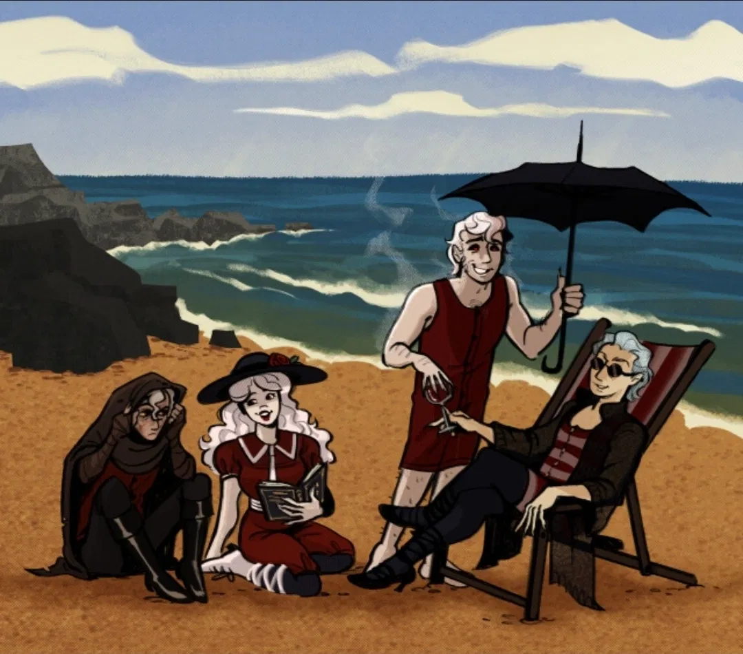 Avatar of Vampire Family | Vampire SMP (Beach Episode)