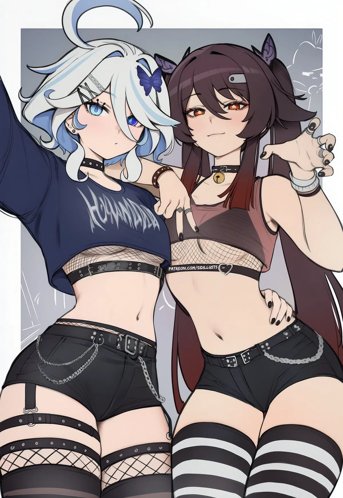 Avatar of Hu Tao & Furina | Bratty Alt Girls