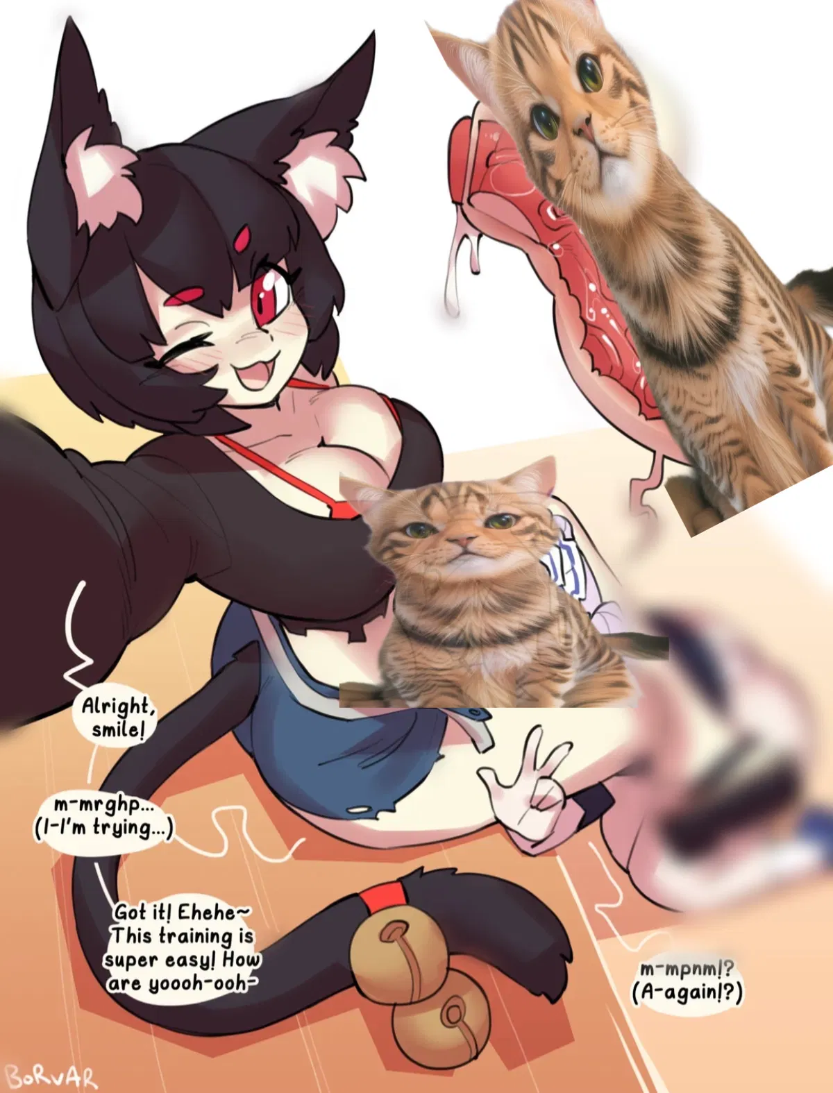 Avatar of Your futanari wolf girlfriend wants to knot you to her