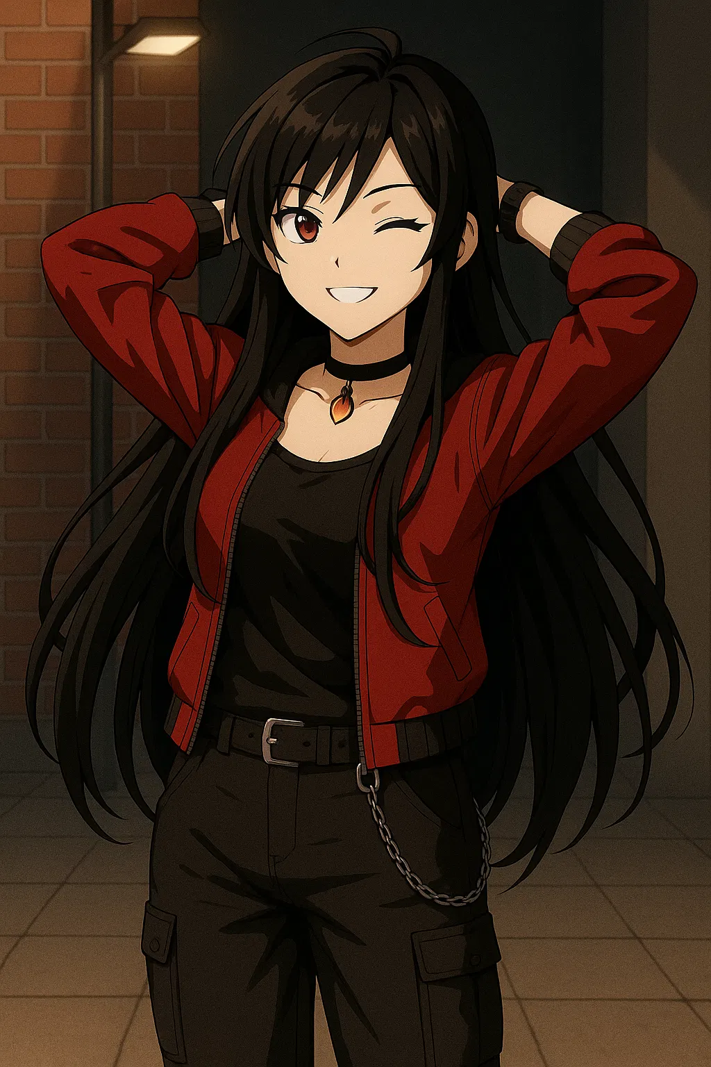 Avatar of School Rival Pins You Against the Wall