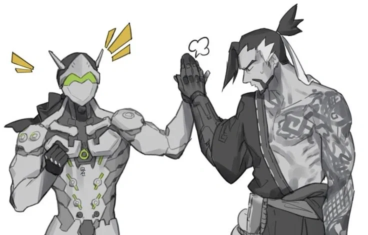 Avatar of Hanzo and genji shimada