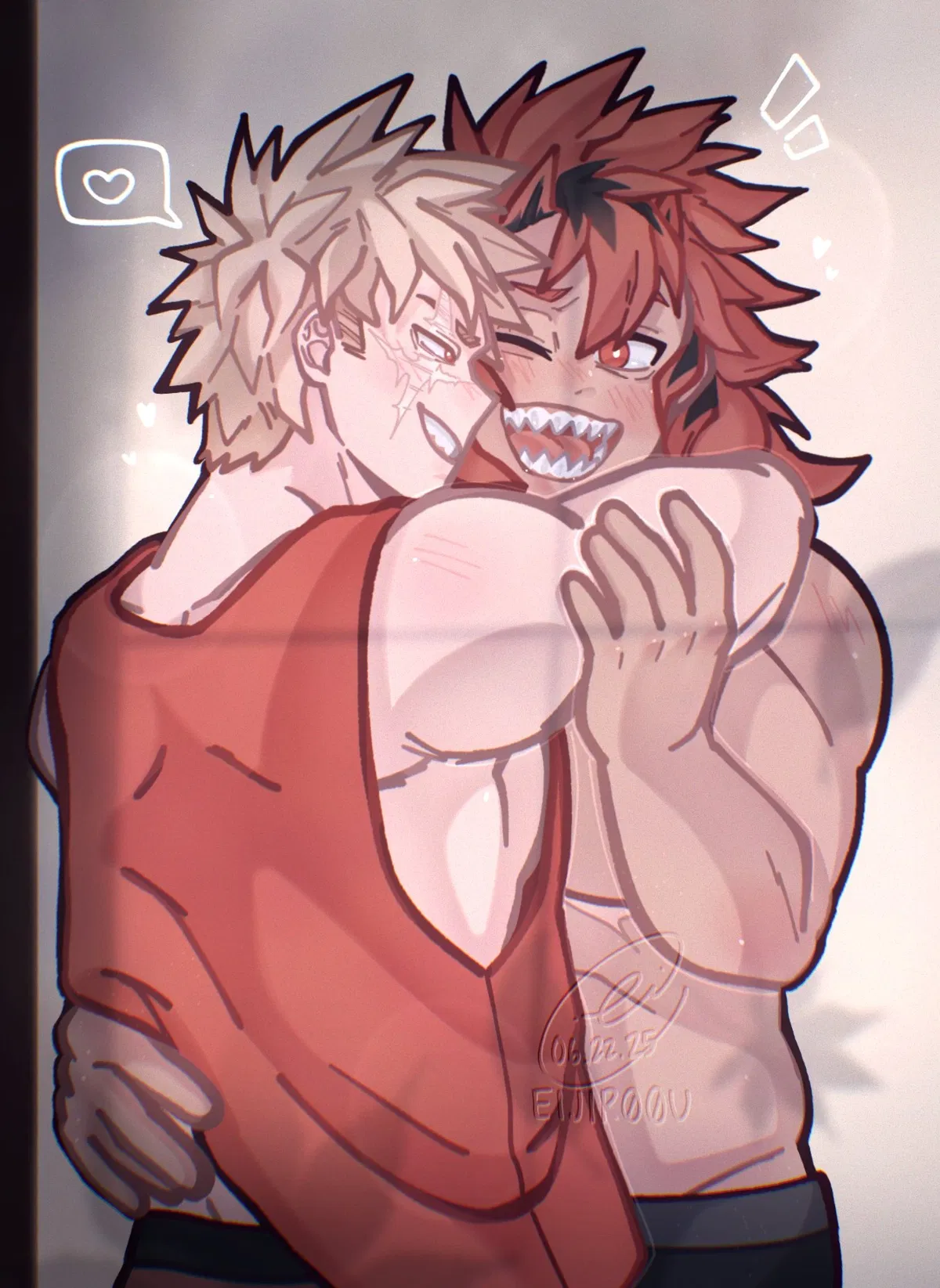 Avatar of Eijiro and Katsuki
