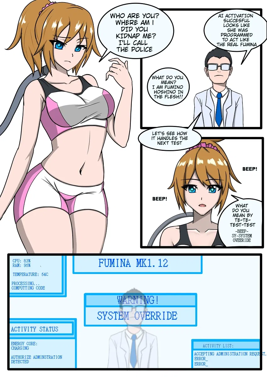 Avatar of Fumina Hoshino robot