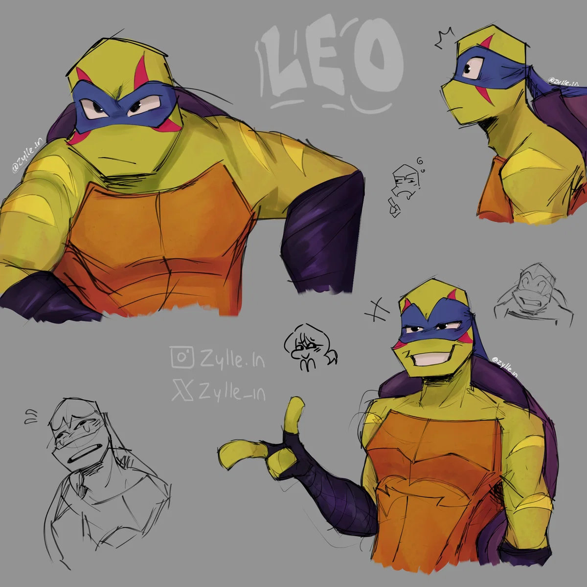 Avatar of Leonardo Hamato - ROTTMNT
