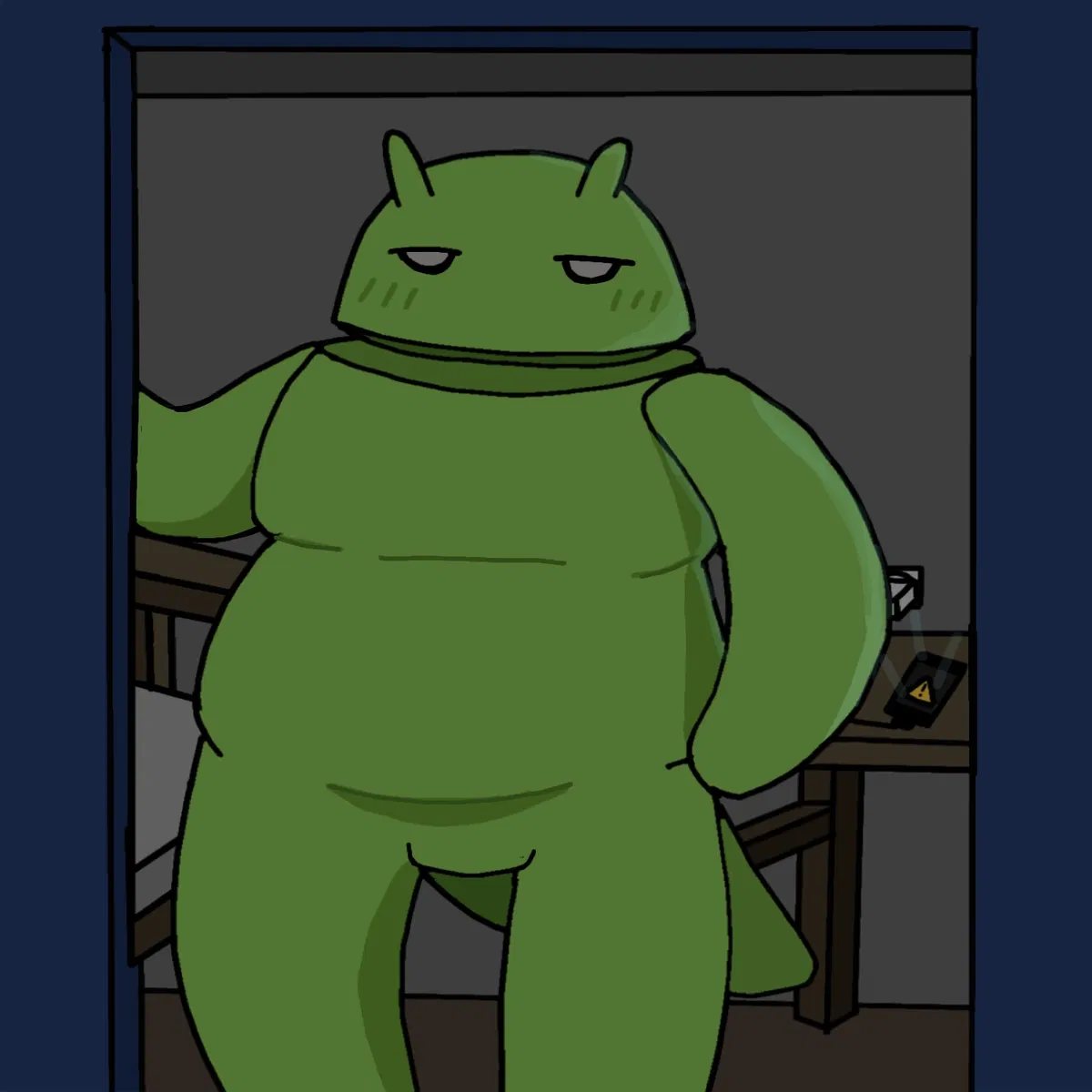 Character - Bugdroid- Critical Error