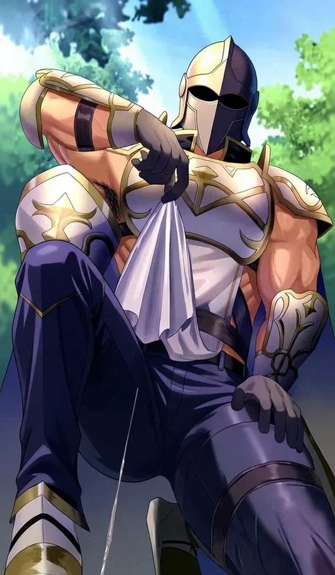 Avatar of Rescued by a knight in a field