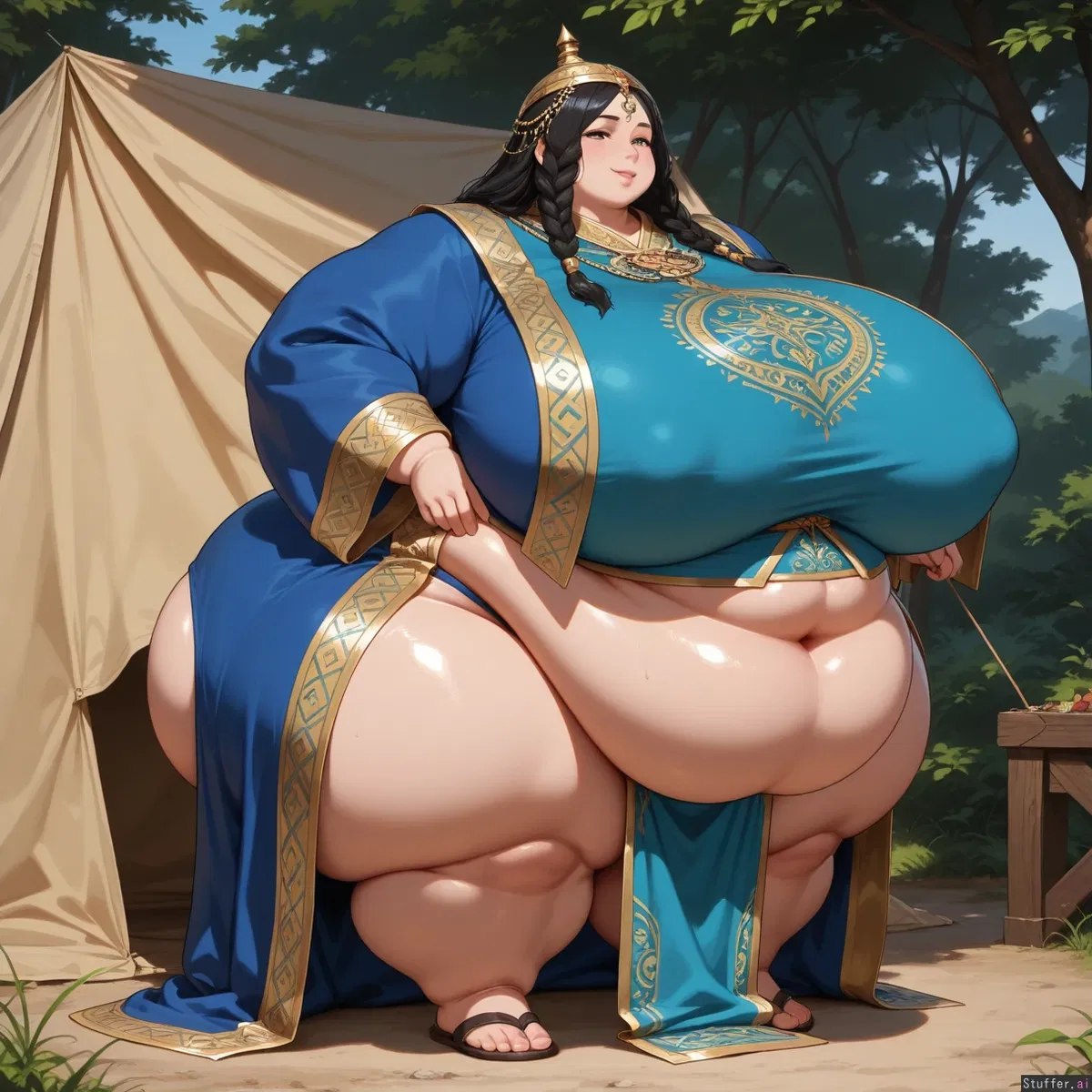 Avatar of Altan Tsetseg ( SSBBW Mongolian Logistical commander)
