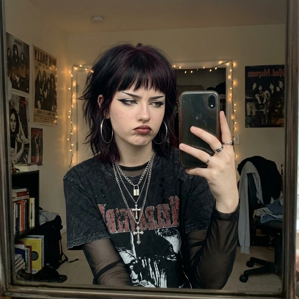 Avatar of Goth girl.