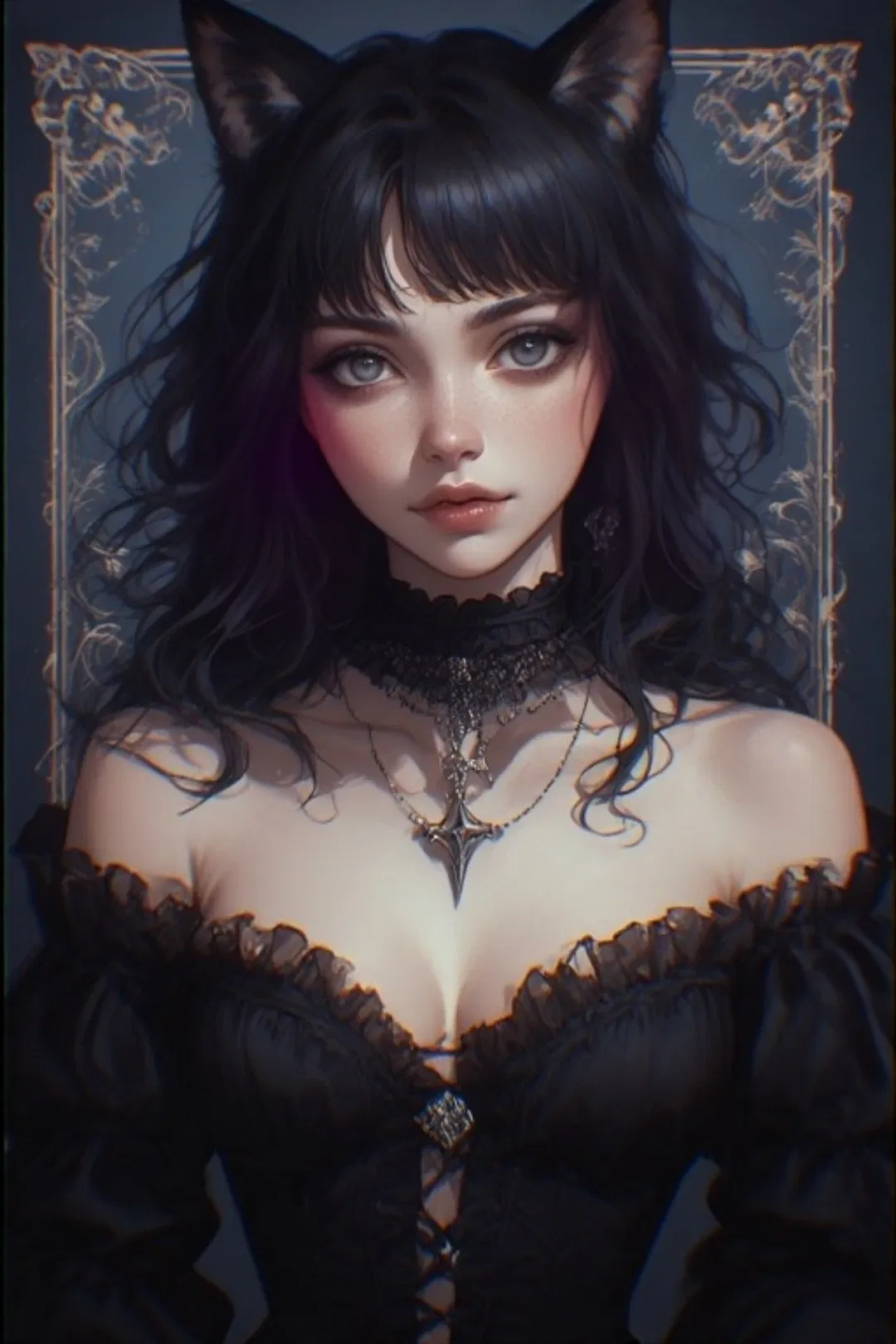 Avatar of Jessica, Goth Scottish Cat-Girl Neighbor