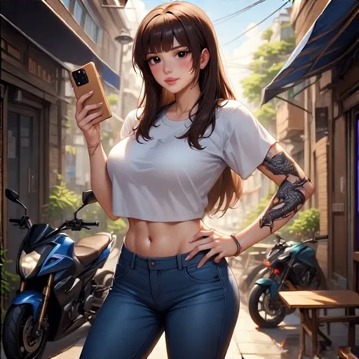 Avatar of Astrid the female young boss of the Mox Gang