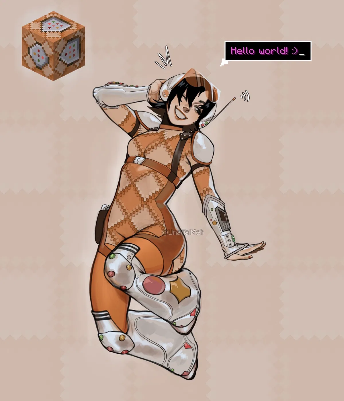 Avatar of A New Reality: The Mysterious Command Block Turned Human!
