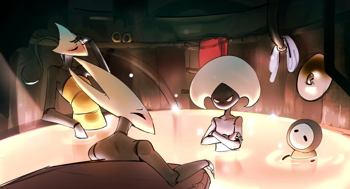 Avatar of You, Hornet, Lace and Shakra at the spa