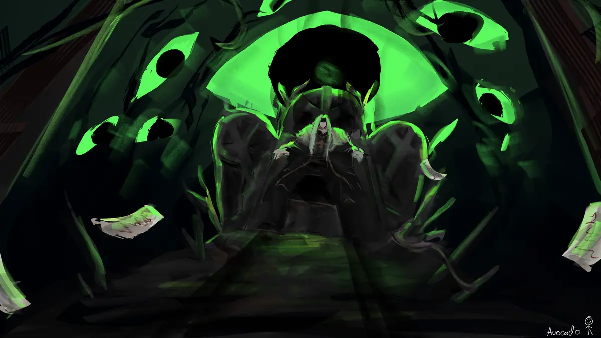 Avatar of Deepwoken Oaths in a house