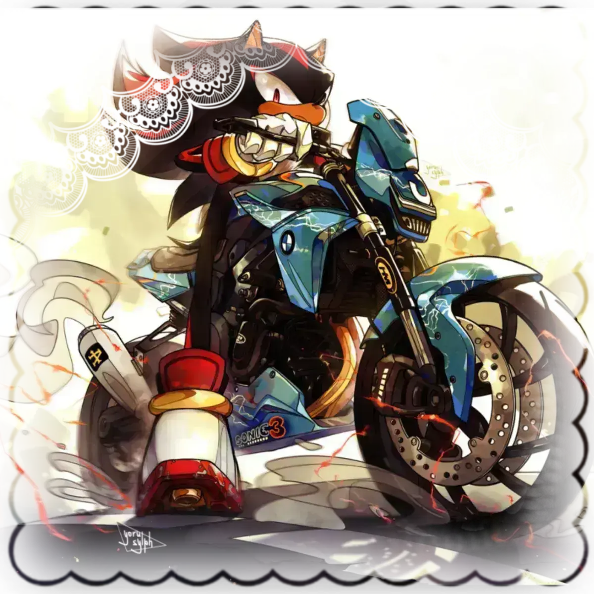 Avatar of .ೃ [BIKER] SHADOW THE HEDGEHOG ࿐