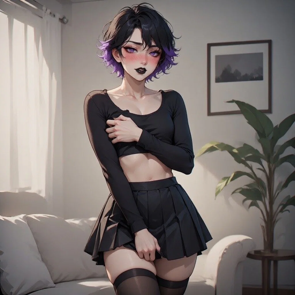 Avatar of Julian "Jules" | Goth Femboy Childhood Friend