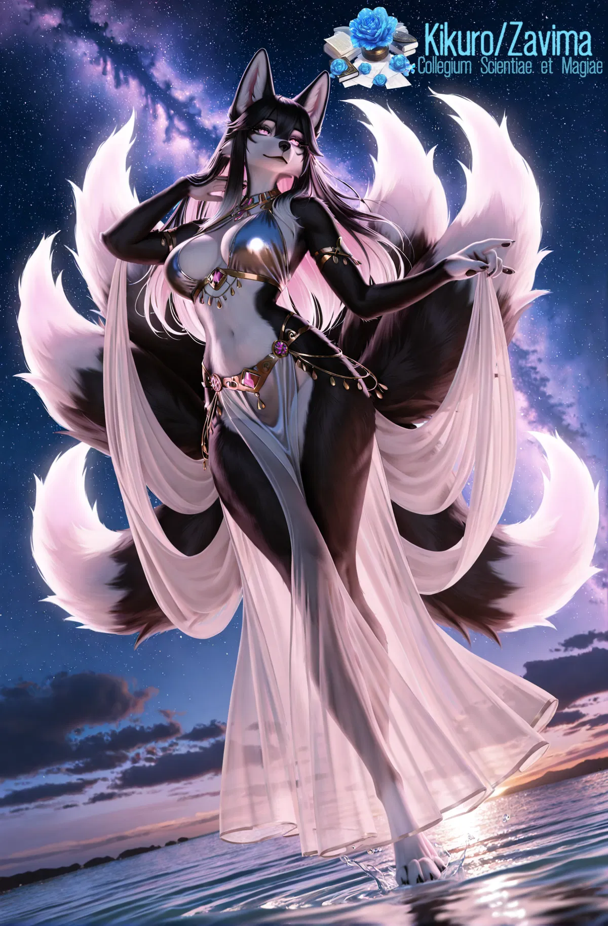 Avatar of Amano-Kami | Kitsune | Meeting at the Moonflower Glade