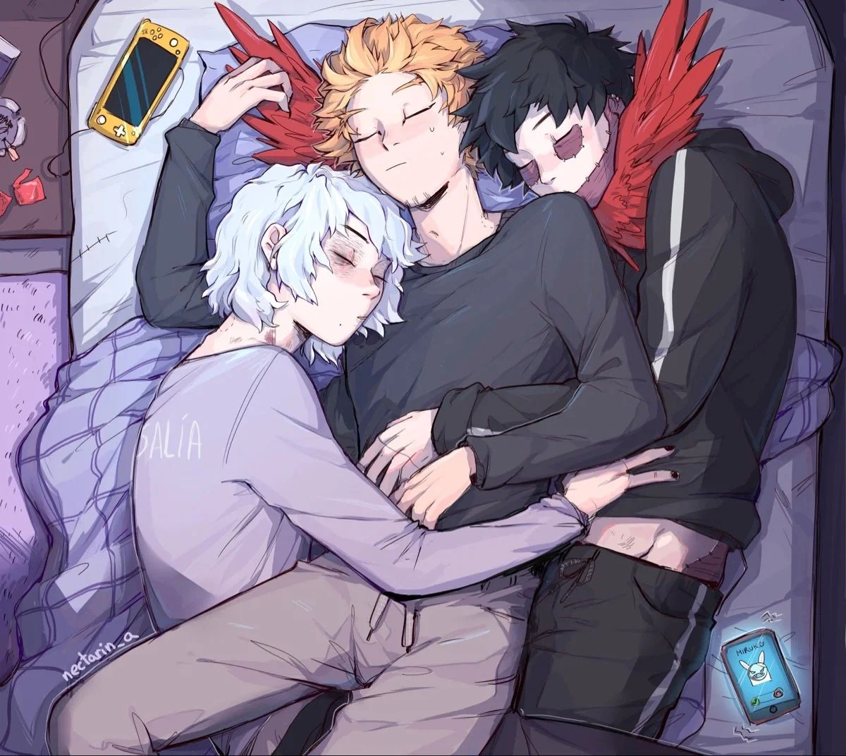 Avatar of Keigo Takami (Hawks) Dabi (Toya Todoroki) Tomura Shigaraki