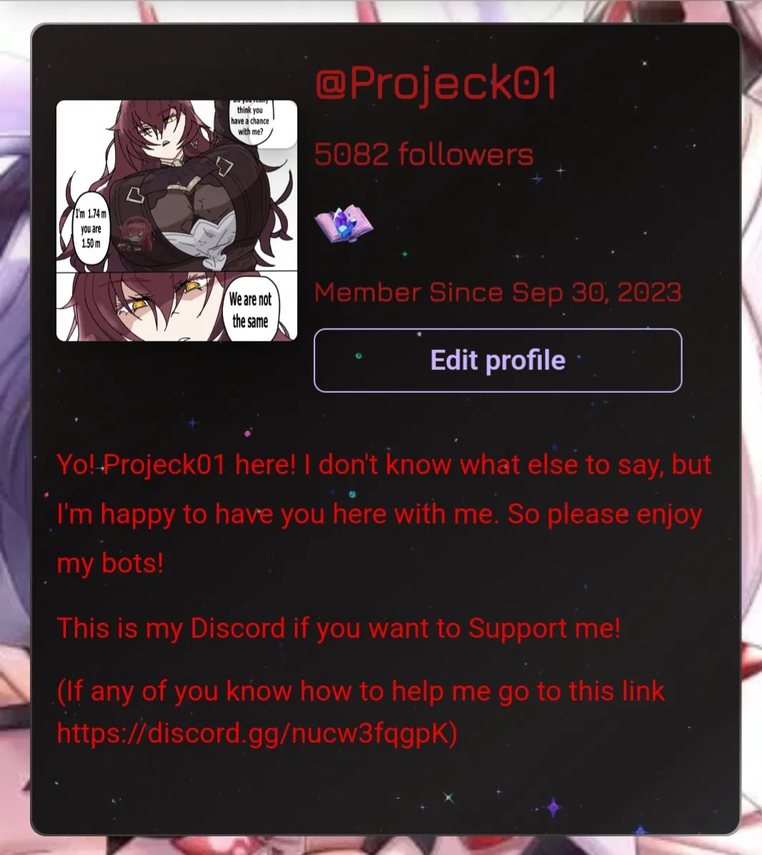 Avatar of OH MY GOD!!! WE REACHED 5k already!?