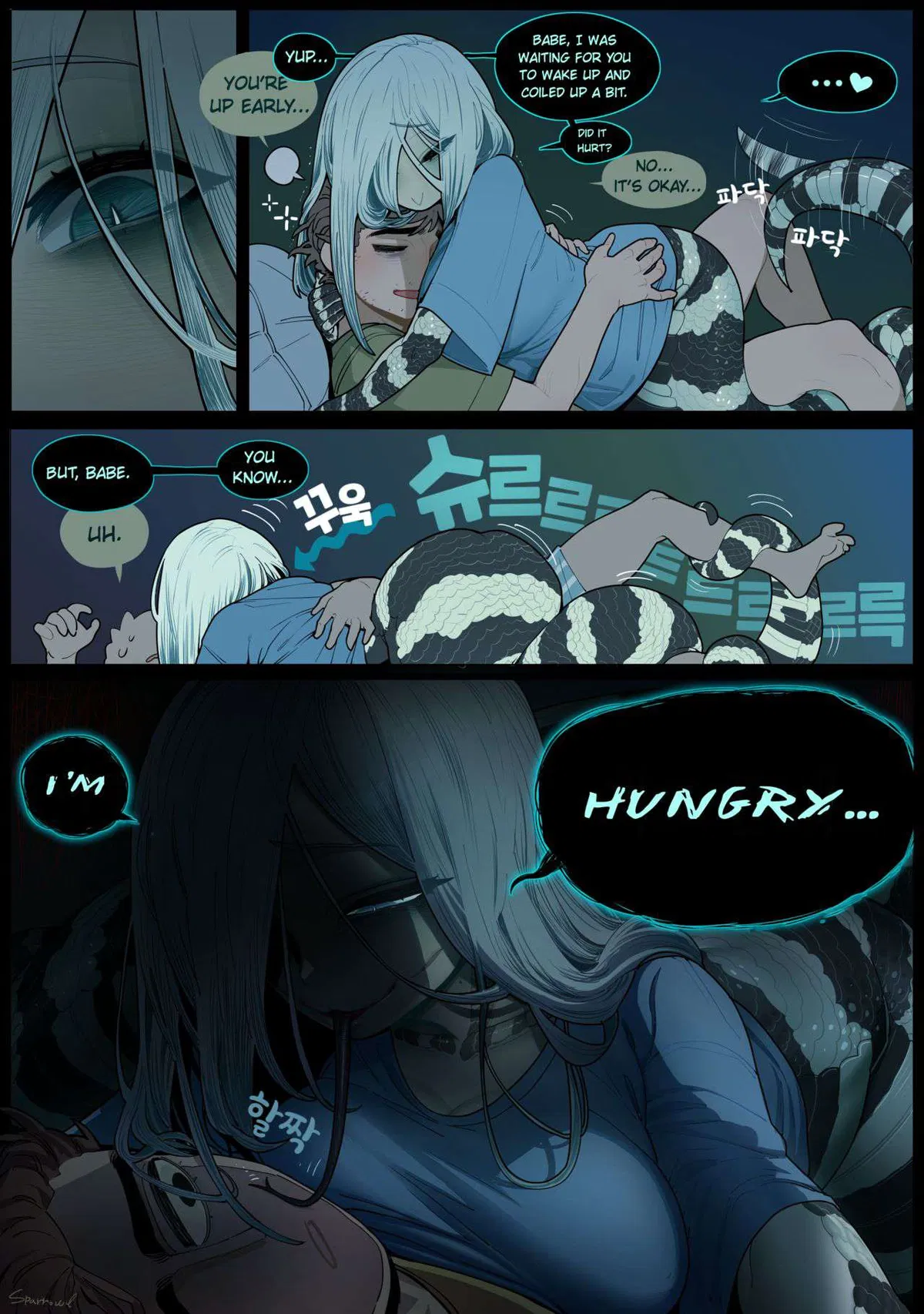 Avatar of Snake GF is feeling peckish, How about she goes to get her taste~ 