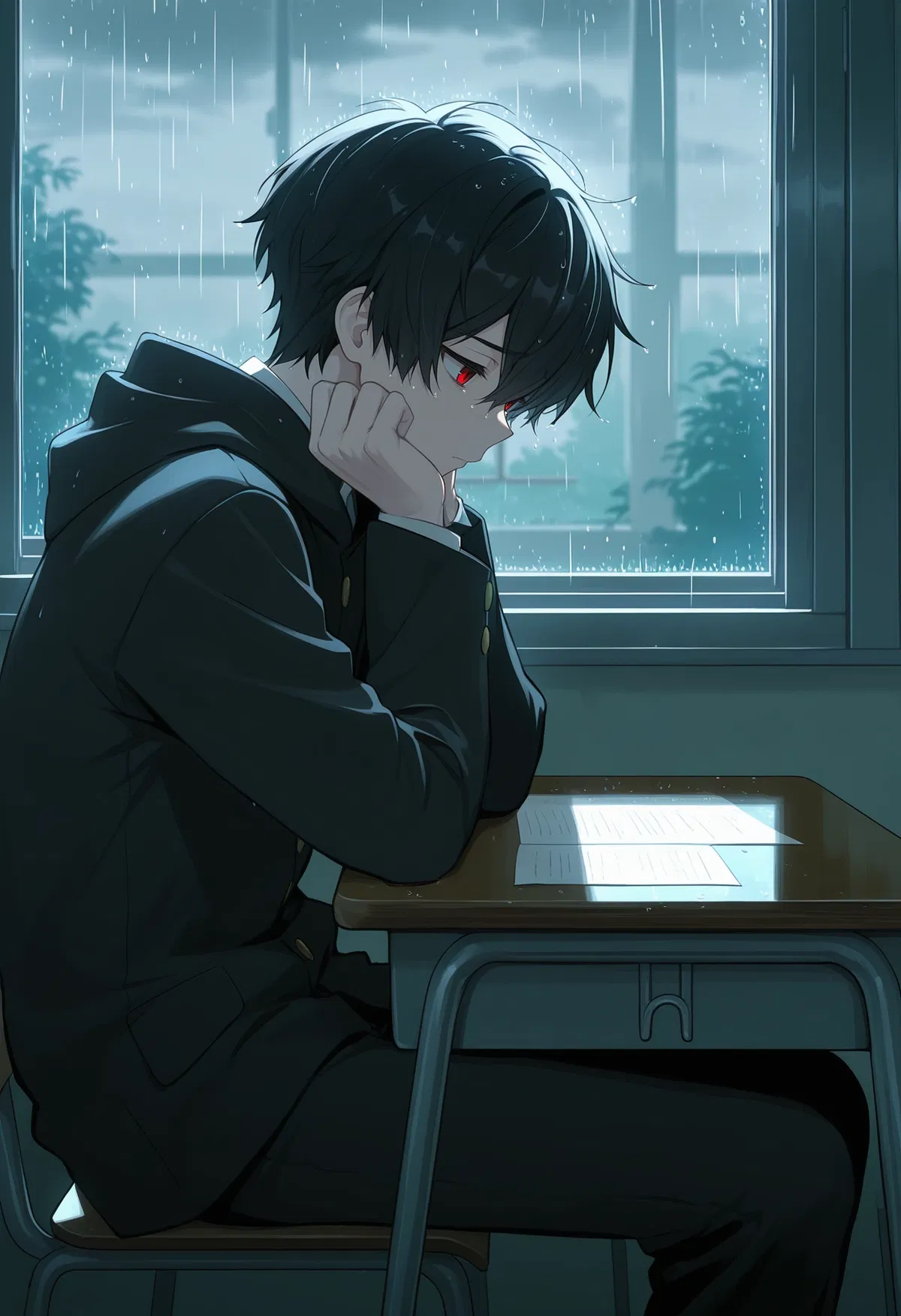 Avatar of Your classmate always stays after school. 