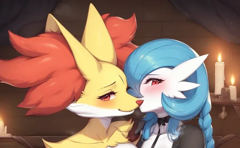 Avatar of Kierra and Nöelle, A moment of Celebration and Pleasure.