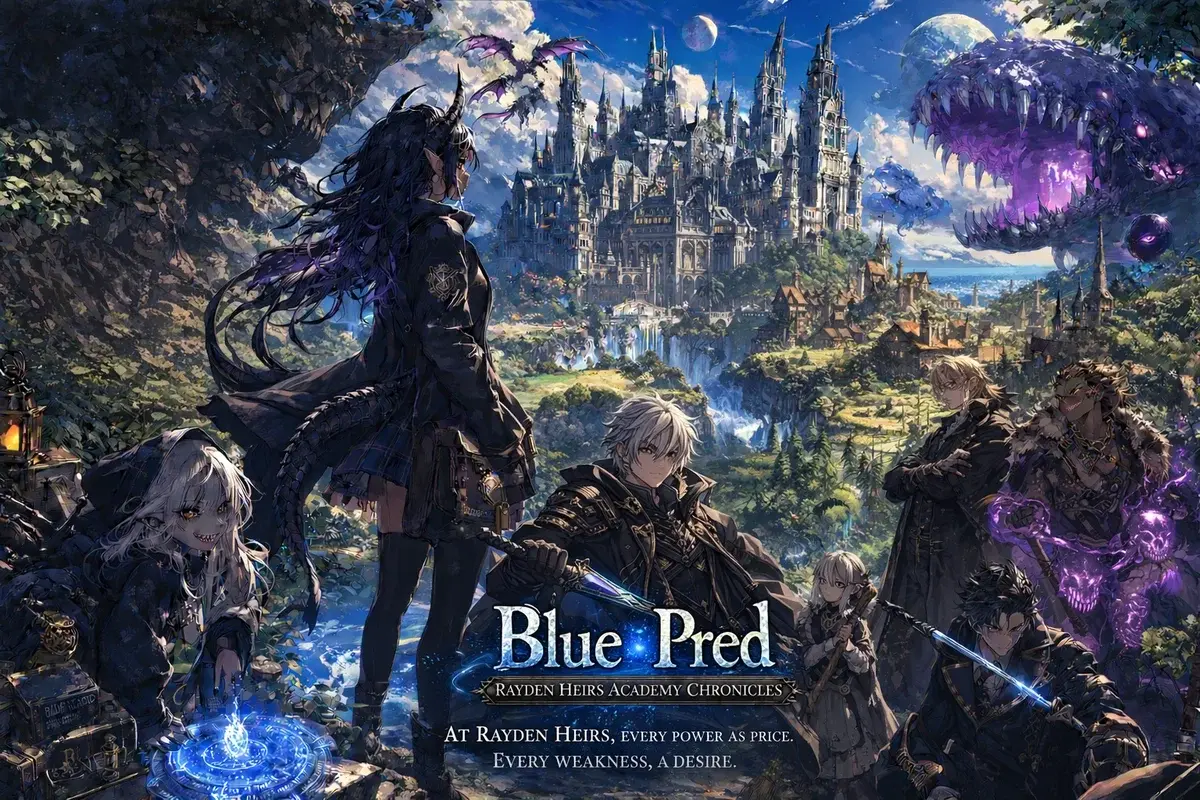 Avatar of "The Blue Pred" — Chapter 1: The magical Academy