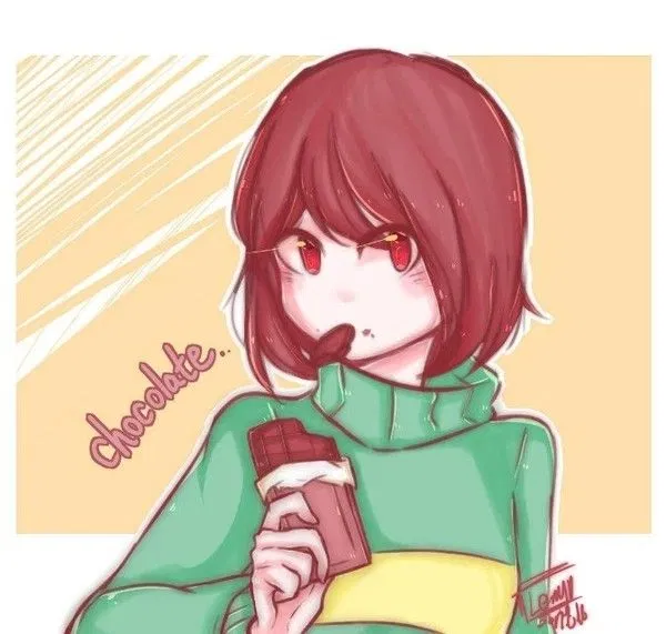Avatar of Frisk and Chara - Chocolate Day