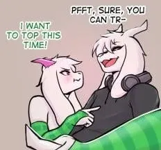 Avatar of Ralsei and Asriel