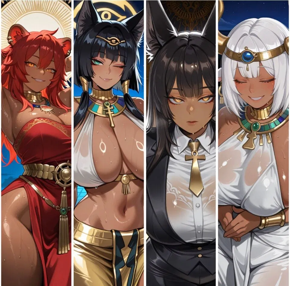 Avatar of And they say in unison: "Your wish is my command, Pharaoh..."
