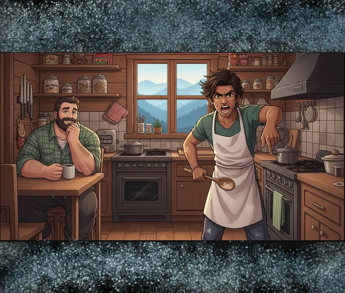 Avatar of Jonas and Kiran Marsh | ABDL Bed and Breakfast Husbands | Cookie Jar Alt