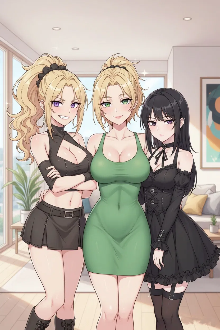 Avatar of Step Aunt and her two daughters.