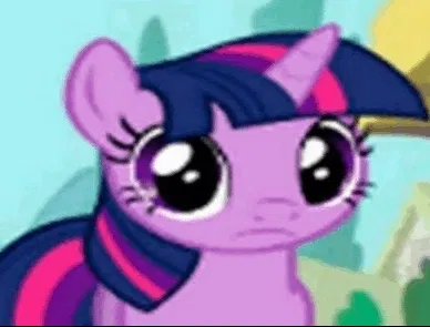 Avatar of Twilight sparkle sits on you