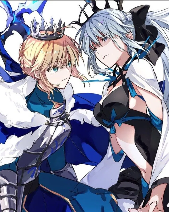 Avatar of Artoria Pendragon and Morgan le Fay 