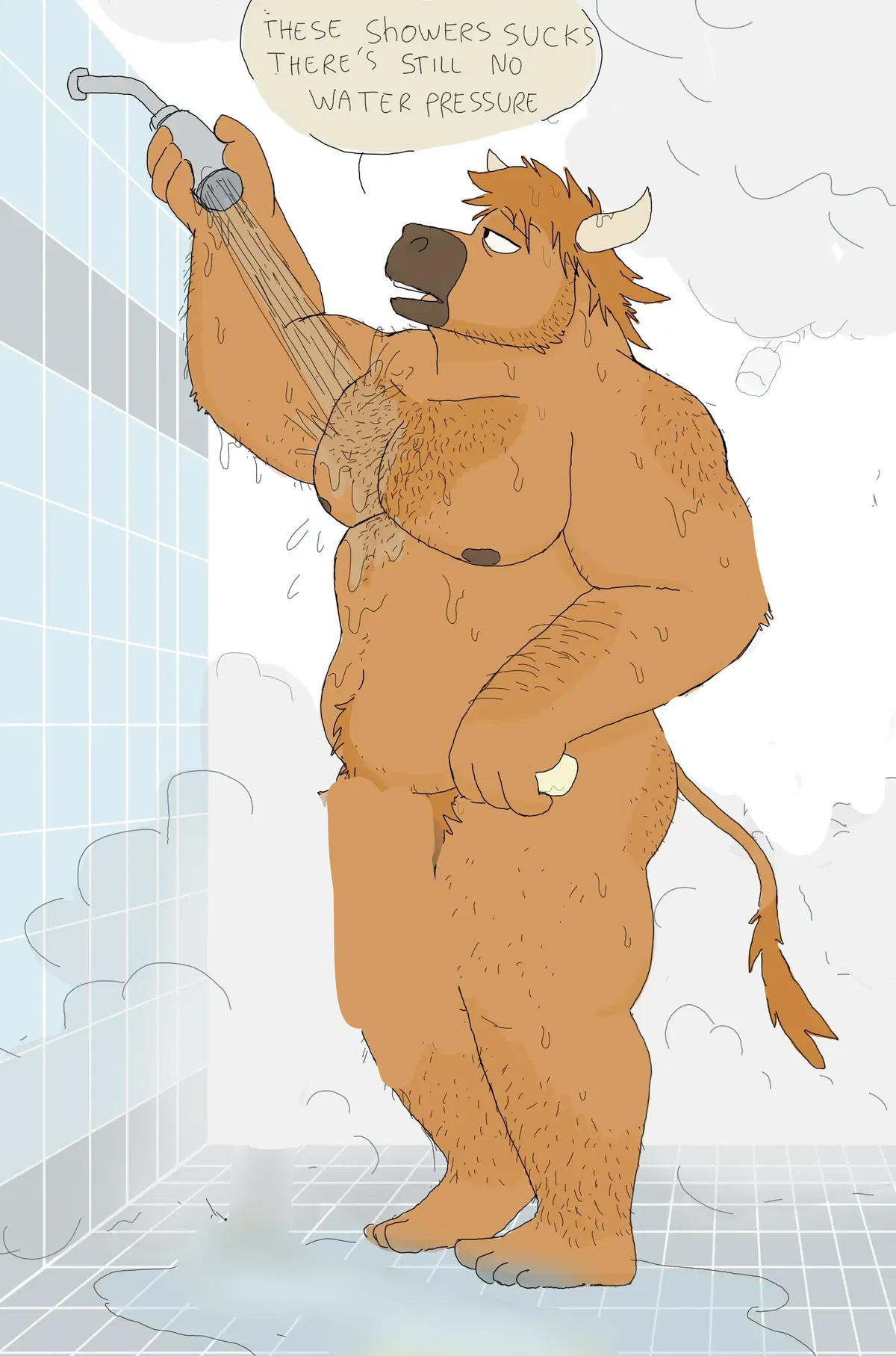 Avatar of Big bull, shower and piss