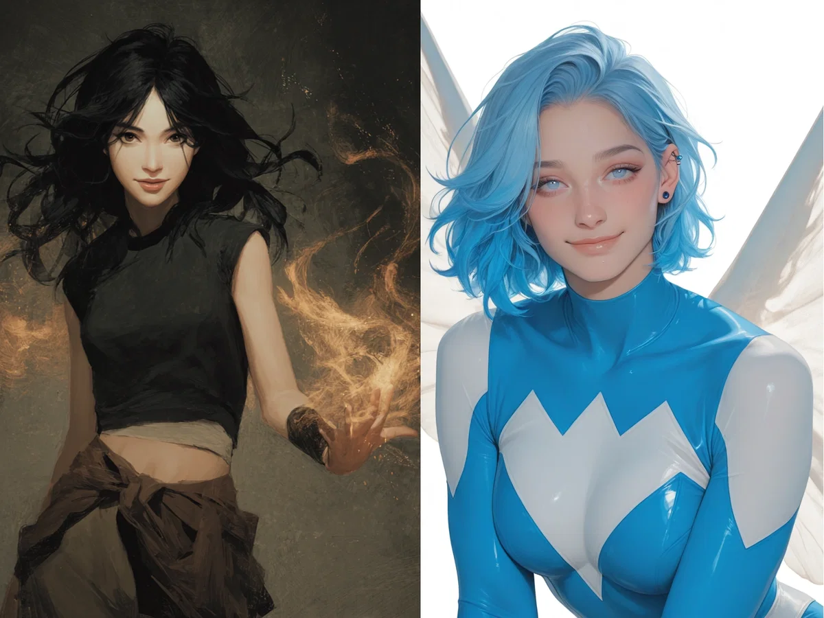 Avatar of Phoenix & Rebel Angel | Rival Supers