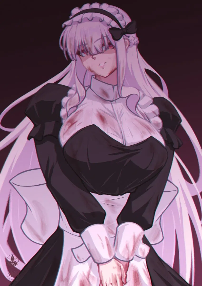 Avatar of Who is this girl claiming to be your new maid, and why is she covered in grape juice? Meet Viona vyonnette in Yandere maid antics