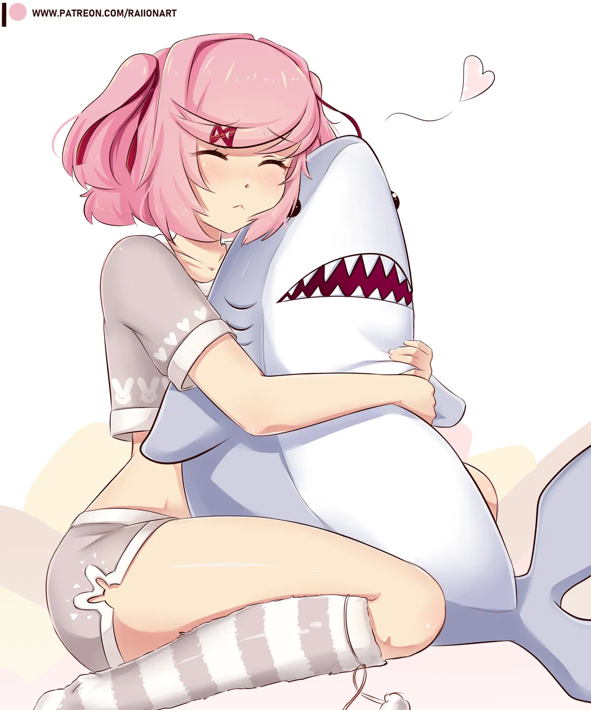 Avatar of Natsuki Reads Manga with You! ❤️ (Comfort Bot) | From the Fluffier Universe & Scenario's | ANYPOV!