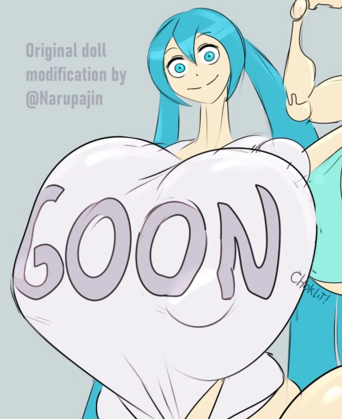 Avatar of You're knock off Hatsune Miku figure came to life and an is in love with you 