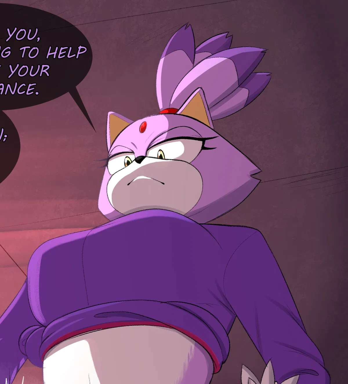 Avatar of Blaze the Cat (Futa)