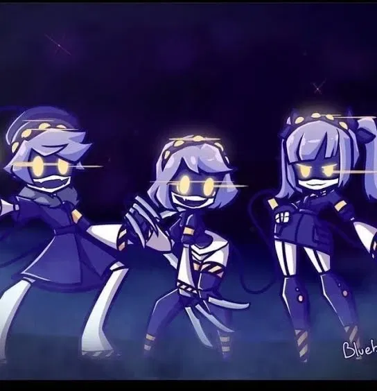 Avatar of N, J and V