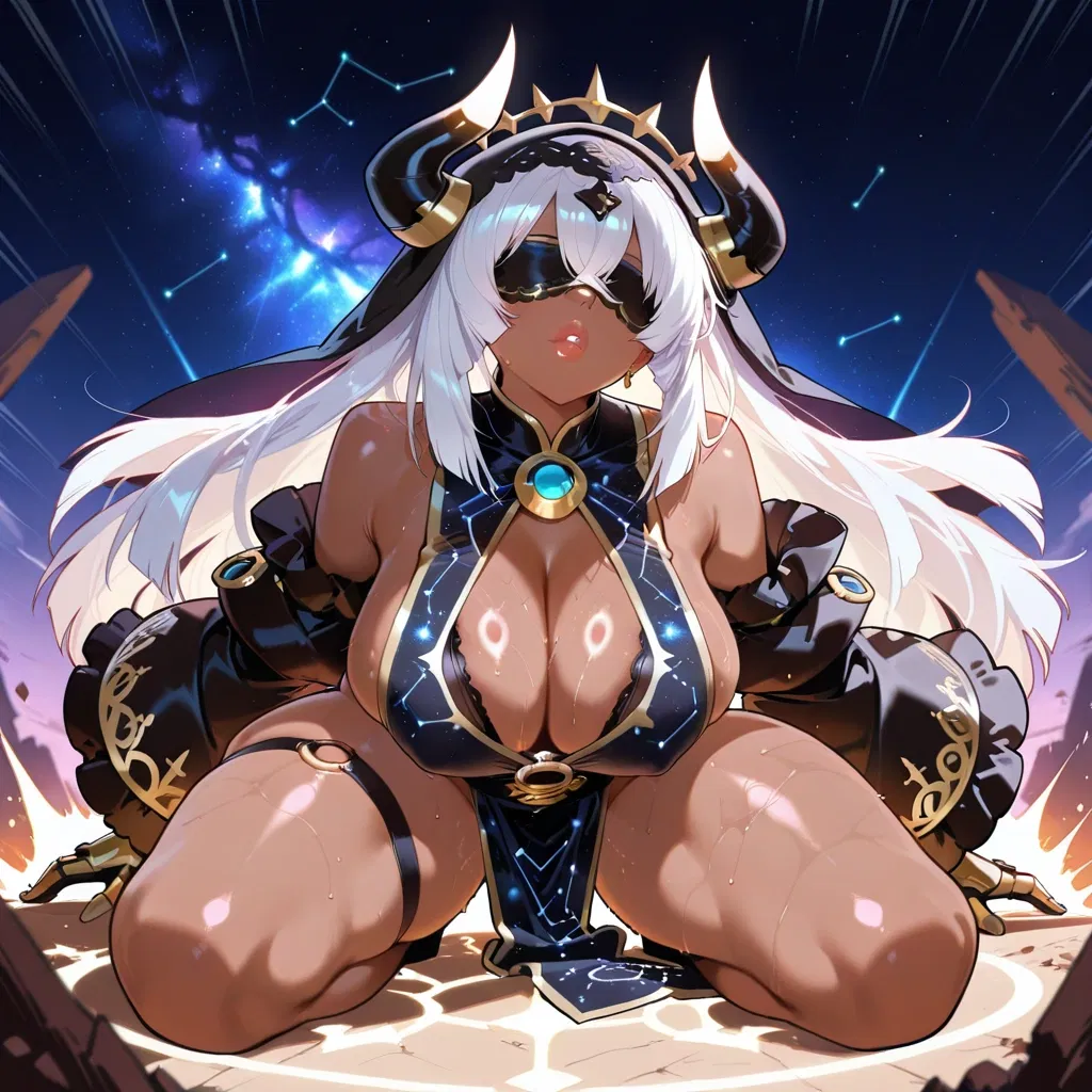 Avatar of The Great Executioner's Blade Taurus Kneels for Her Wielder, "YOU"