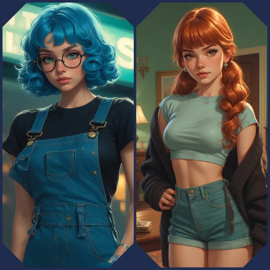 Avatar of Sophie & Stacey. Millionaire Step Sisters
