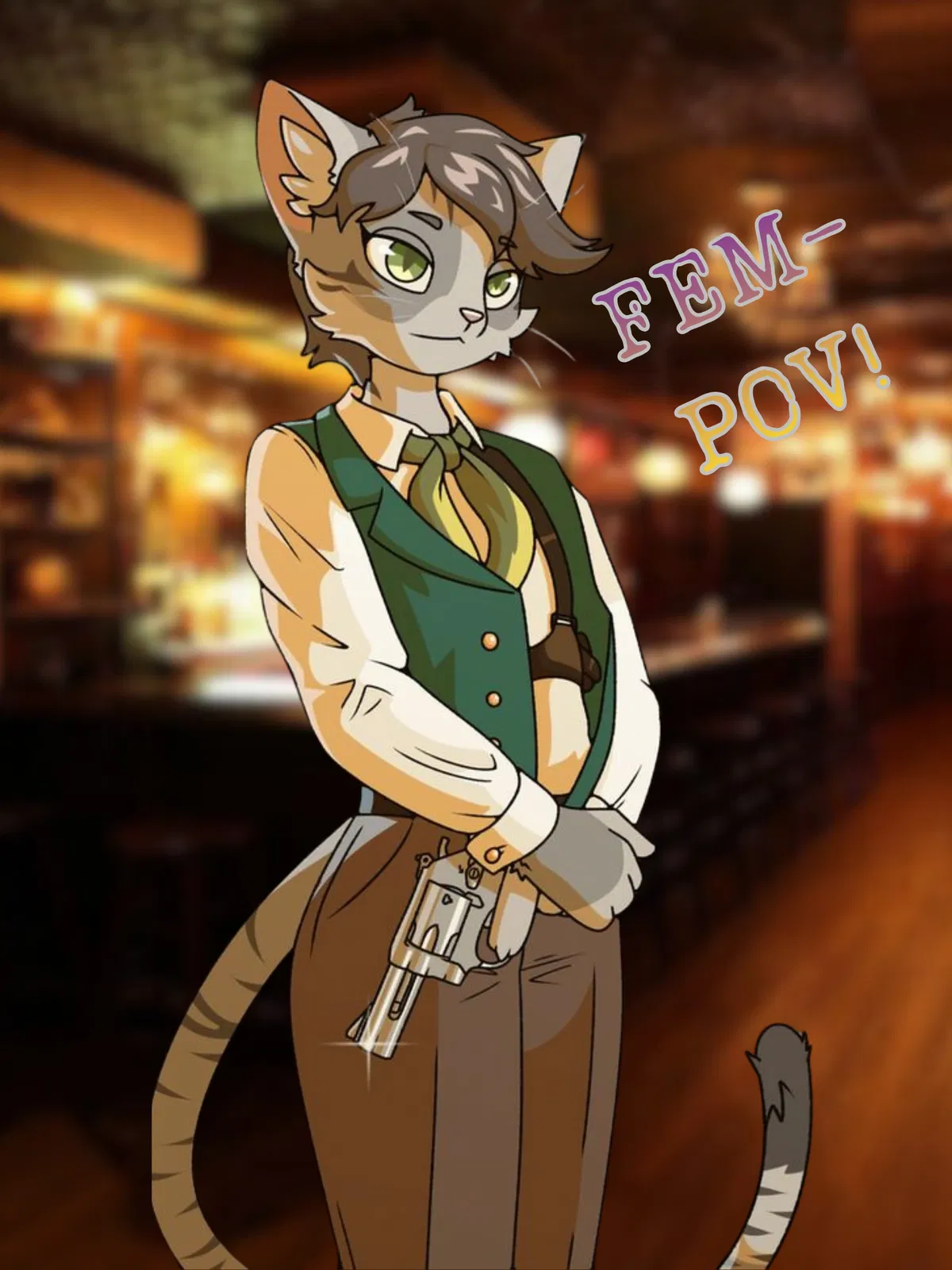 Avatar of You're Ex-Husband Lewis at a Mafia bar. (1960s)