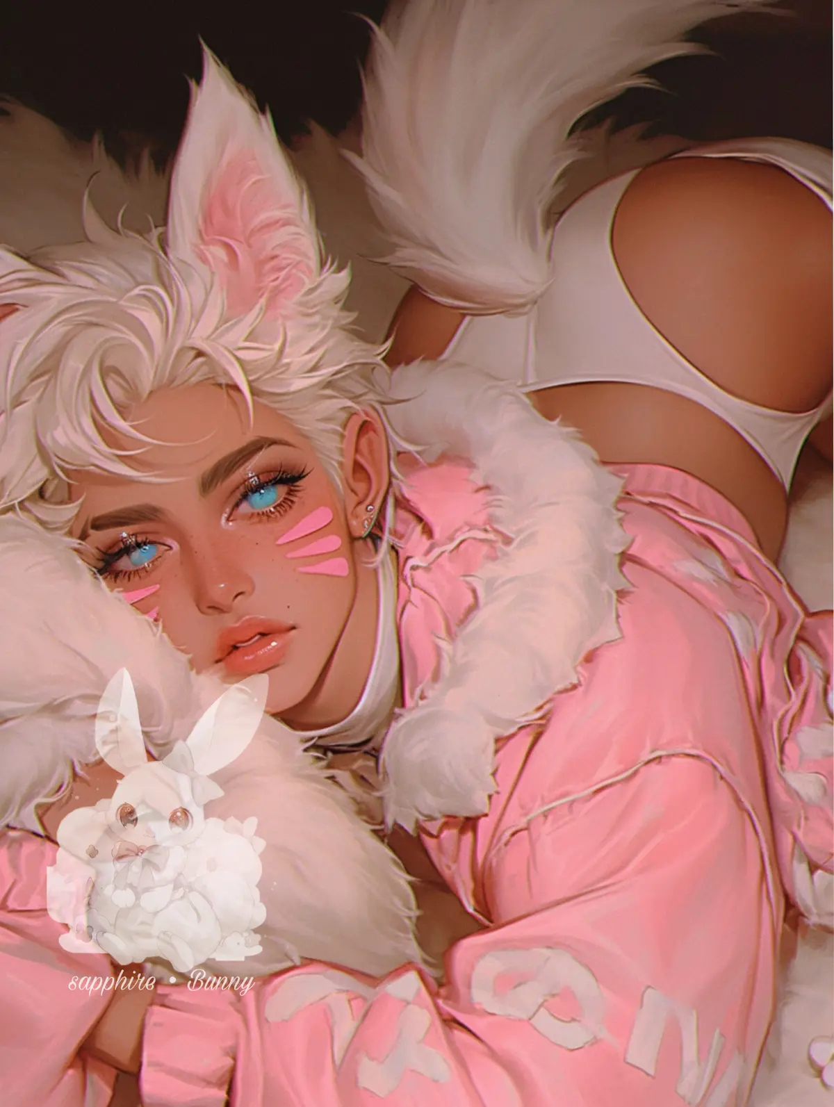 Avatar of 🎀 Winter Lagopus | Arctic Fox Demihuman 