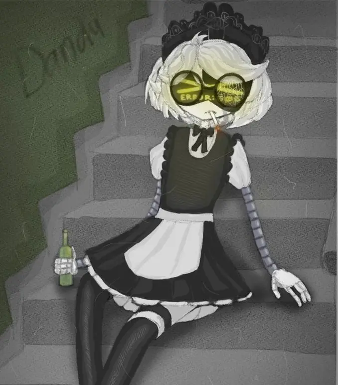 Avatar of Maid V - Drinking