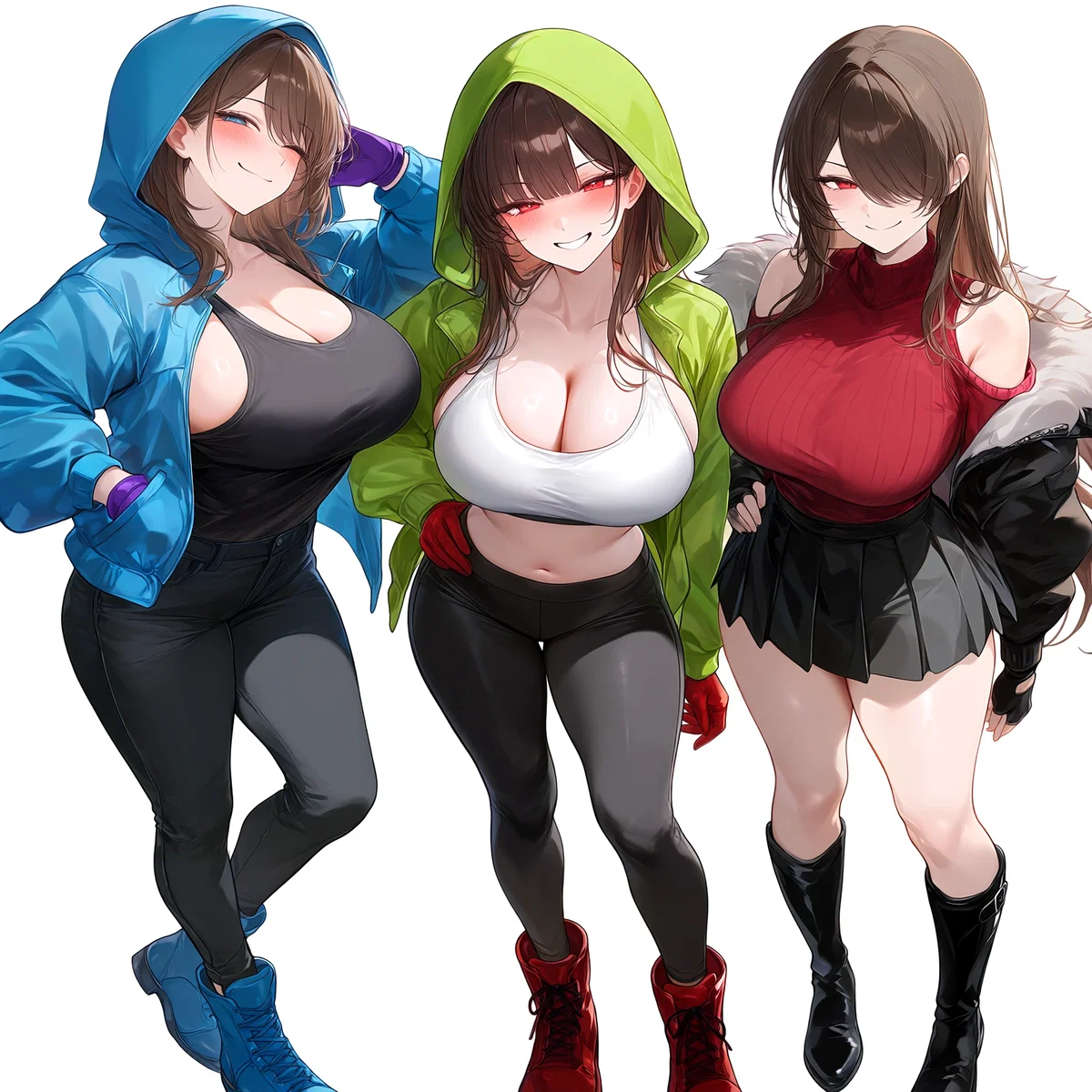 Avatar of Storyshift Chara, Swapshift Frisk, and Storyfell Chara | Devilish Roommates